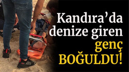 Kandıra'da denize giren genç boğuldu!